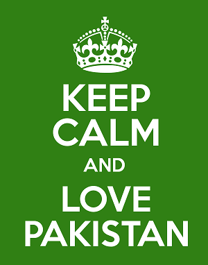 keep calm and love Pakistan