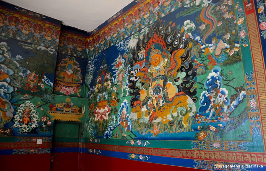 Freski 'Seat of Happiness Temple' 