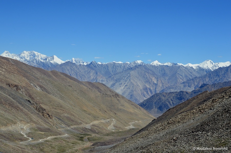 fot. Droga powrotna do Leh © Magdalena Brzezińska, Ladakh, Indie 2016