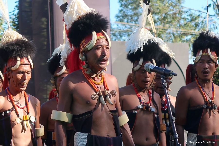 fot. Plemię Chang © Magdalena Brzezińska, Hornbill Festival, Nagaland, Indie, 2019